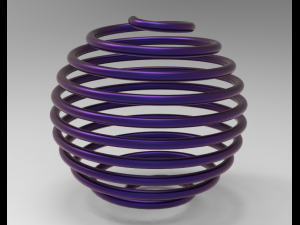 spring ball 3D Model