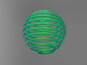 spring ball 3D Model