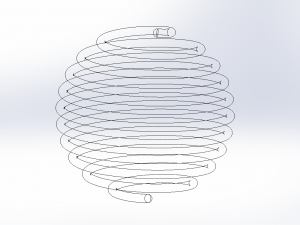 spring ball 3D Model