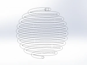 spring ball 3D Model