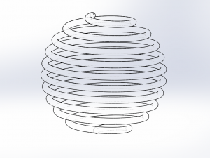 spring ball 3D Model