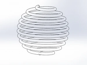 spring ball 3D Model