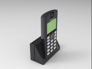 cordless telephone 3Dモデル