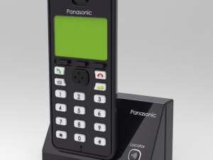 cordless telephone 3Dモデル