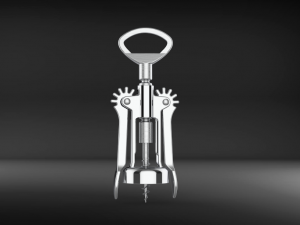 corkscrew bottle opener 3D Model