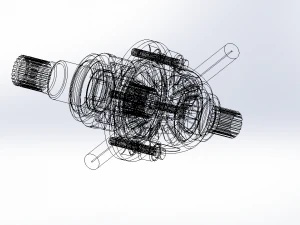 differential gearbox 3D Model