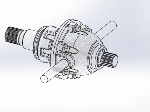 differential gearbox 3D Model