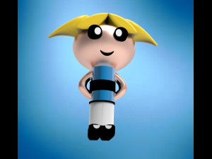 water bottle 3D 모델