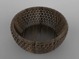 fruit basket 3D Model