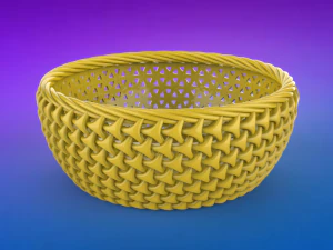 fruit basket 3D Model