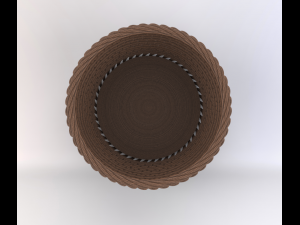 fruit basket 3D 模型