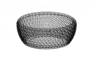 fruit basket 3D Model
