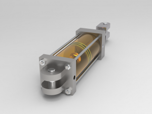 hydraulic cylinder Modelo 3D