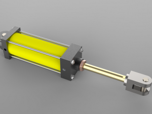 hydraulic cylinder Modelo 3D