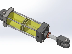 hydraulic cylinder 3D Model