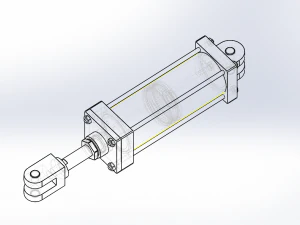 hydraulic cylinder 3D Model