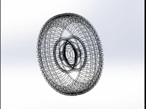 truck wheel 3D Model