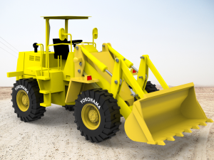 wheel loader 3D मॉडल