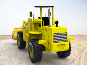 wheel loader 3D Model