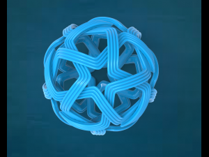 woven ball 3D मॉडल