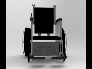 remote controlled wheel chair 3D Model