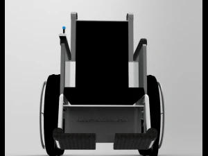 remote controlled wheel chair 3D Model