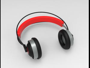 headphone Model 3D