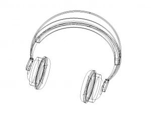 навушники 3D Модель