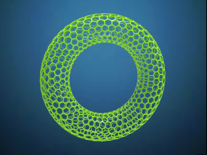 hexagonal mesh Modelo 3D