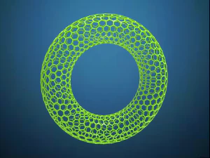 hexagonal mesh 3D Model