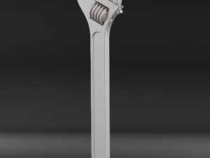 Adjustable Spanner Wrench 3D Model
