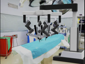 Rob&ocirc; Da Vinci Rob&ocirc; cir&uacute;rgico Modelo 3D