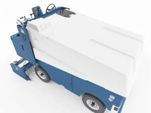 Zamboni ice filling and cleaning machine 3Dモデル