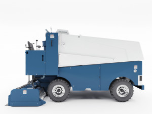 Zamboni ice filling and cleaning machine 3Dモデル