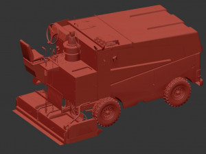 Zamboni ice filling and cleaning machine 3Dモデル