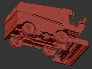 Zamboni ice filling and cleaning machine 3Dモデル