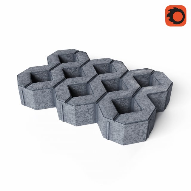 lawn lattice braer meba Modelo 3D .c4d .max .obj .3ds .fbx .stl .blend 