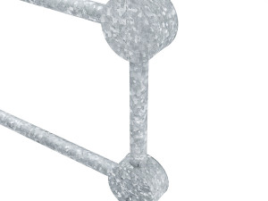pedestrian fence po-2 3D Model