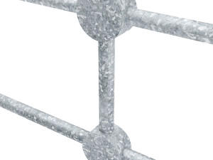 pedestrian fence po-2 3D Model