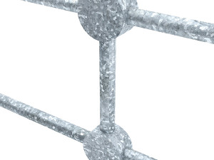 pedestrian fence po-2 3D Model