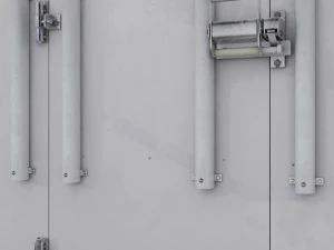 hockey rink 26x60 m 3D Model