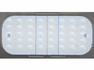 hockey rink 26x60 m 3D Model