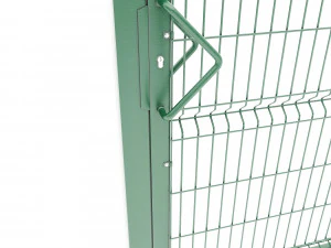 single and double swing gates 3d 3D Model