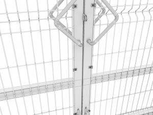 single and double swing gates 3d 3D-Modell