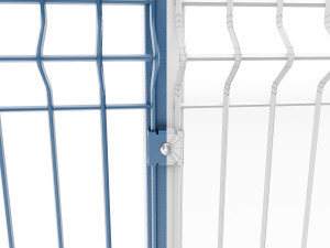 3d metal fencing 3D Модель
