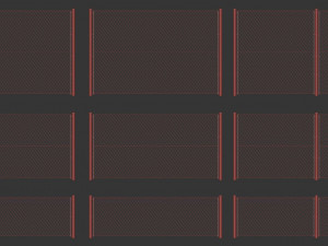 metal mesh fence 3D Модель