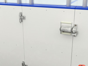 hockey rink 30x60 m with khl markings 3D 模型