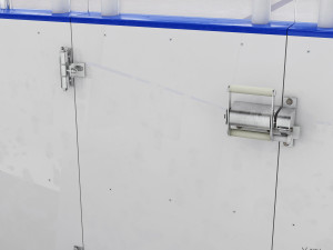 hockey rink 30x60 m with khl markings 3D 模型