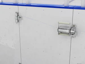 hockey rink 30x60 m with khl markings 3D Model