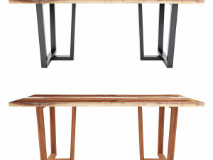 slab table - river Modelo 3D